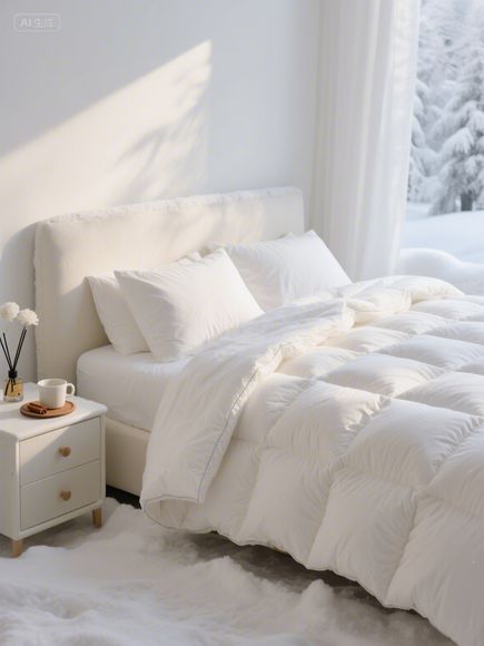 Dreamy Beauty Home Faux Cotton King Size Customized Quilt Core