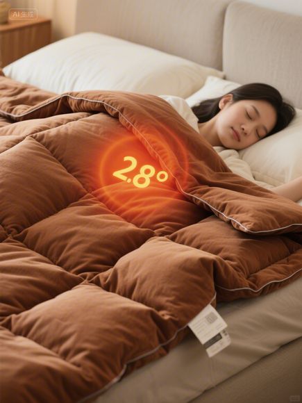 佳羽纺织厂聚酯纤维云感被—舒适与触感的完美结合