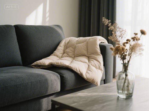 Strawberry Bear Polyester Air Conditioned Blanket:A Cozy Comfertion for Your Comfort